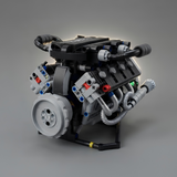 Krobel Motors — Motor V8 Armable 715 Piezas con Control por App y Luces LED